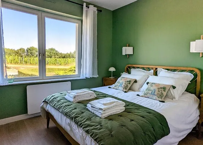 Les Hauts De Vigne - 7 Guest With Private Park